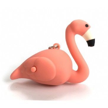 HL2118 / Flamingo Light up Keychain with Sound